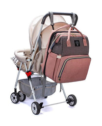 Portable Baby Cot And Changing Bag Backpack - Multifunctional Travel Solution