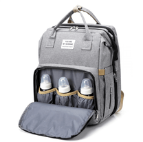 Portable Baby Cot And Changing Bag Backpack - Multifunctional Travel Solution