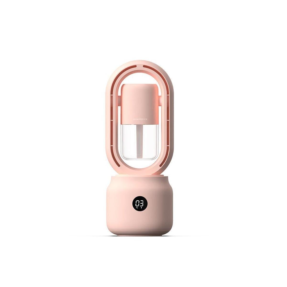 Portable Bladeless Fan With Humidifier And Night Light