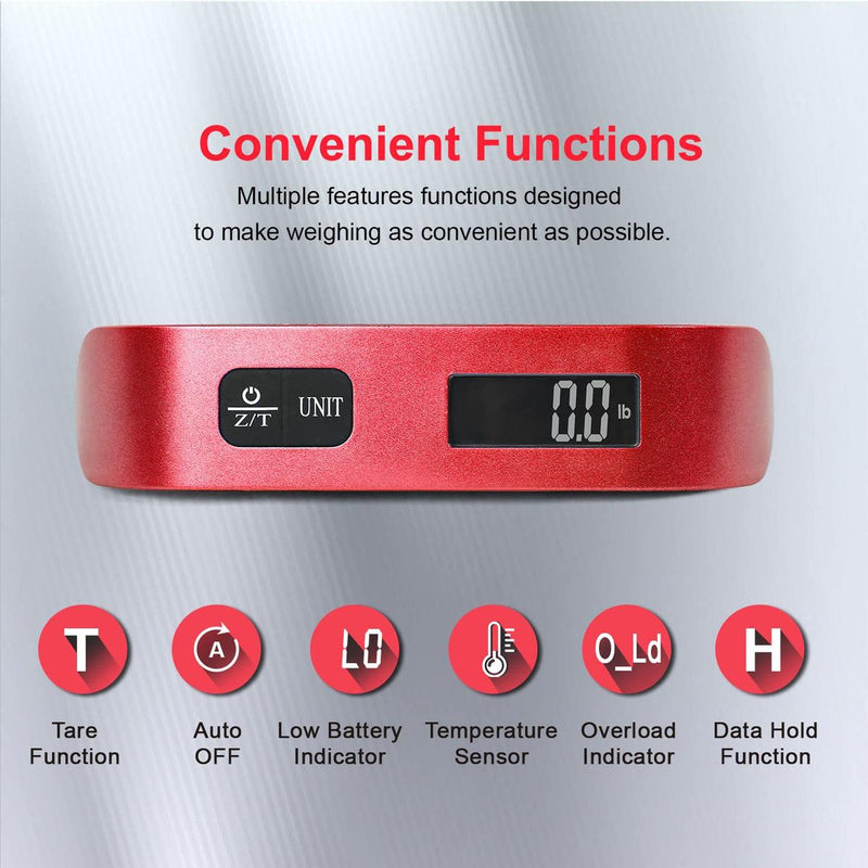 Portable Digital Luggage Scale 50 Kg/110 Lb - Buy 1 Get 1 Free