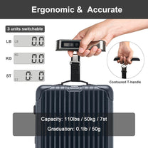 Portable Digital Luggage Scale 50 Kg/110 Lb - Buy 1 Get 1 Free