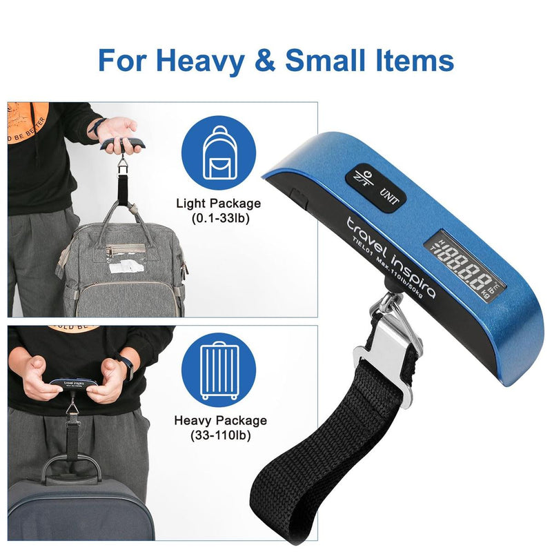 Portable Digital Luggage Scale 50 Kg/110 Lb - Buy 1 Get 1 Free