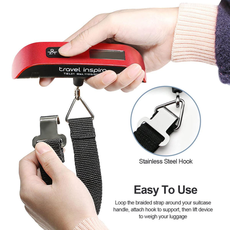 Portable Digital Luggage Scale 50 Kg/110 Lb - Buy 1 Get 1 Free