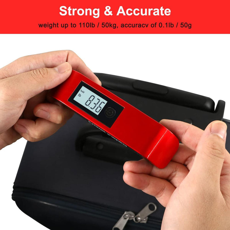 Portable Digital Luggage Scale 50 Kg/110 Lb - Buy 1 Get 1 Free
