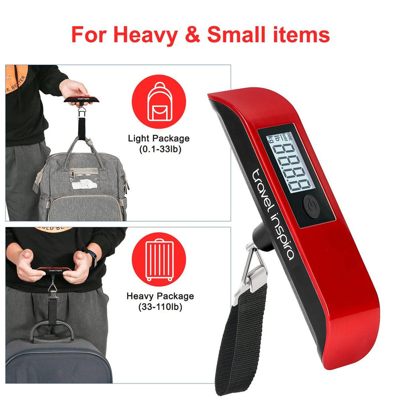 Portable Digital Luggage Scale 50 Kg/110 Lb - Buy 1 Get 1 Free