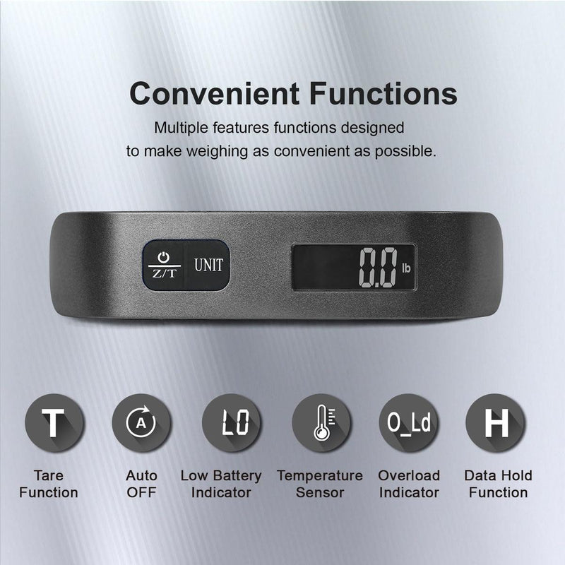 Portable Digital Luggage Scale 50 Kg/110 Lb - Buy 1 Get 1 Free