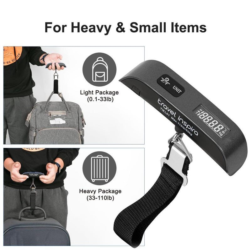 Portable Digital Luggage Scale 50 Kg/110 Lb - Buy 1 Get 1 Free