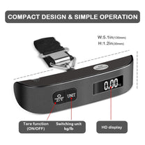 Portable Digital Luggage Scale 50 Kg/110 Lb - Buy 1 Get 1 Free