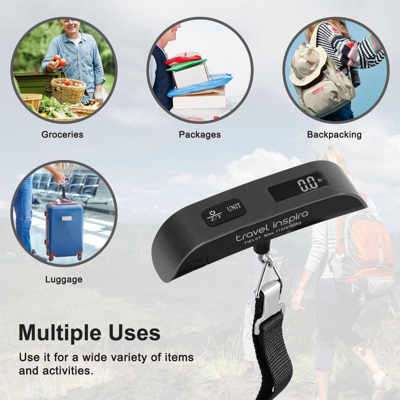 Portable Digital Luggage Scale 50 Kg/110 Lb - Buy 1 Get 1 Free
