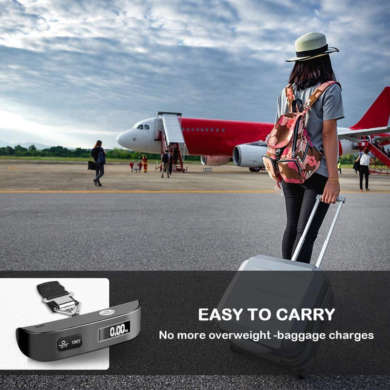 Portable Digital Luggage Scale 50 Kg/110 Lb - Buy 1 Get 1 Free
