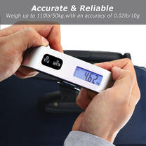 Portable Digital Luggage Scale 50 Kg/110 Lb - Buy 1 Get 1 Free