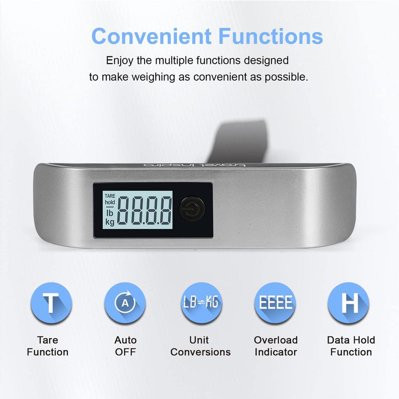 Portable Digital Luggage Scale 50 Kg/110 Lb - Buy 1 Get 1 Free