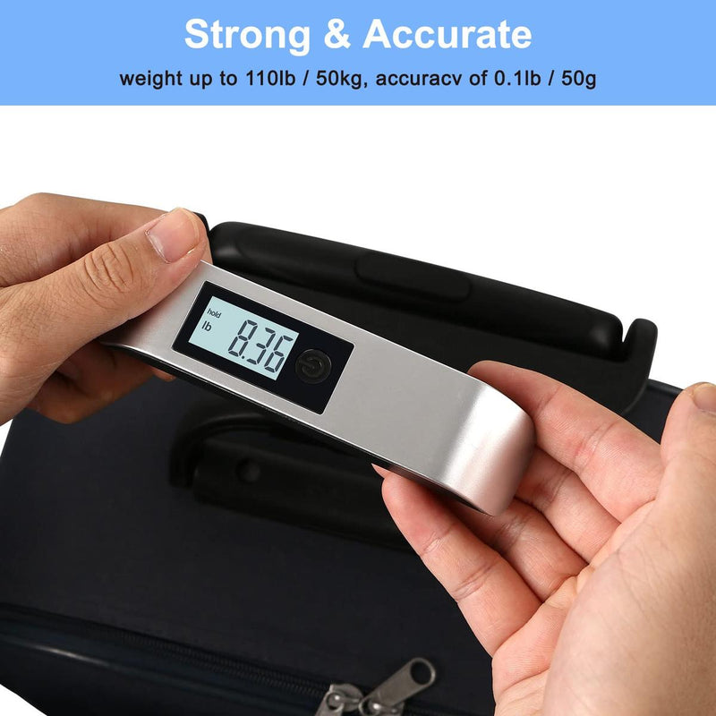 Portable Digital Luggage Scale 50 Kg/110 Lb - Buy 1 Get 1 Free