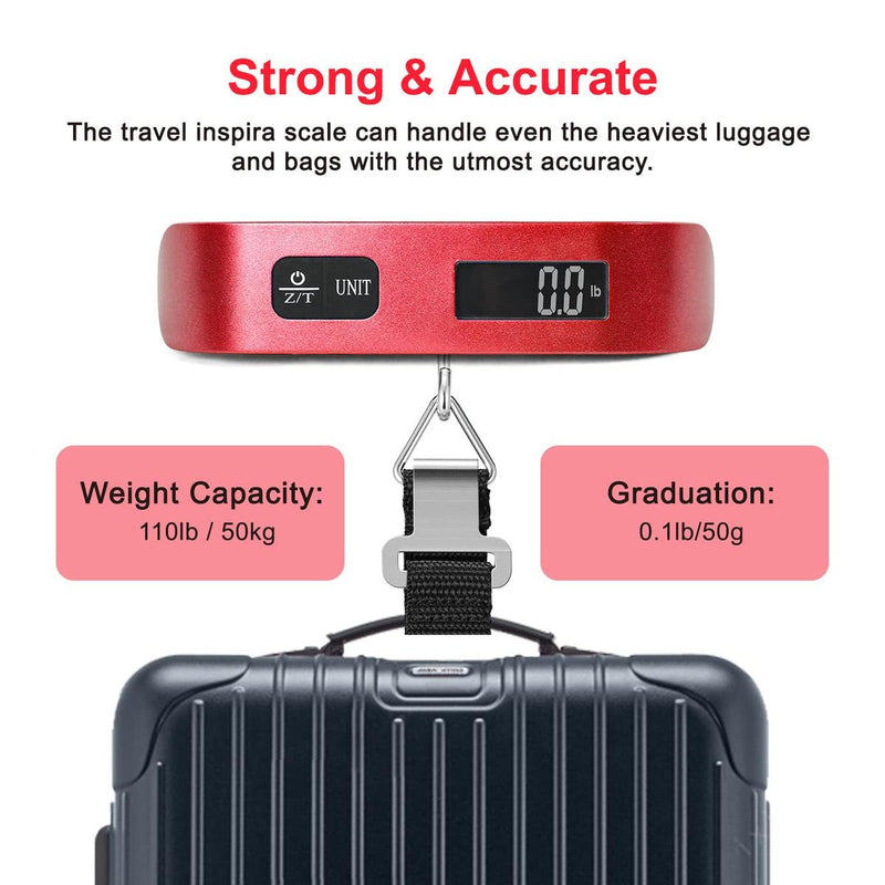 Portable Digital Luggage Scale 50 Kg/110 Lb - Buy 1 Get 1 Free