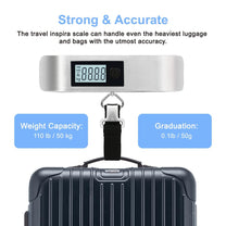 Portable Digital Luggage Scale 50 Kg/110 Lb - Buy 1 Get 1 Free