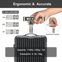 Portable Digital Luggage Scale 50 Kg/110 Lb - Buy 1 Get 1 Free