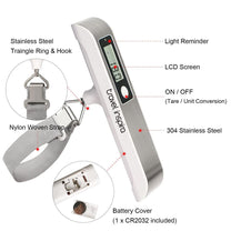 Portable Digital Luggage Scale 50 Kg/110 Lb - Buy 1 Get 1 Free