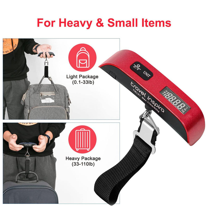 Portable Digital Luggage Scale 50 Kg/110 Lb - Buy 1 Get 1 Free