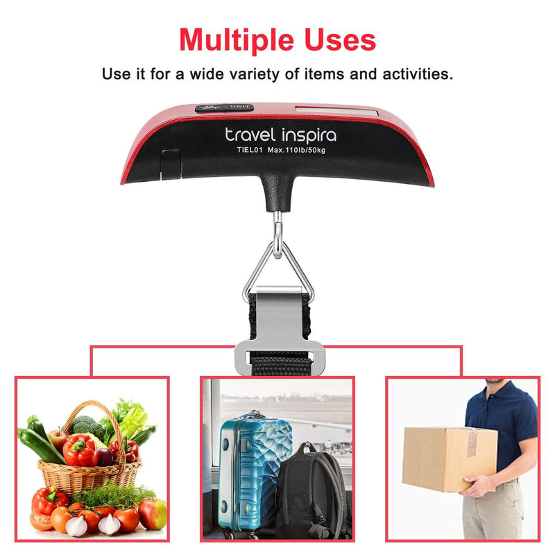 Portable Digital Luggage Scale 50 Kg/110 Lb - Buy 1 Get 1 Free