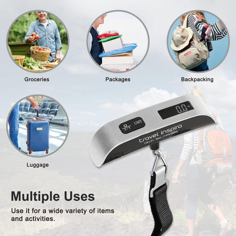 Portable Digital Luggage Scale 50 Kg/110 Lb - Buy 1 Get 1 Free