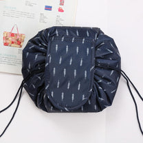 Portable Drawstring Cosmetic And Toiletry Bag - 2 For 1 Travel Organiser