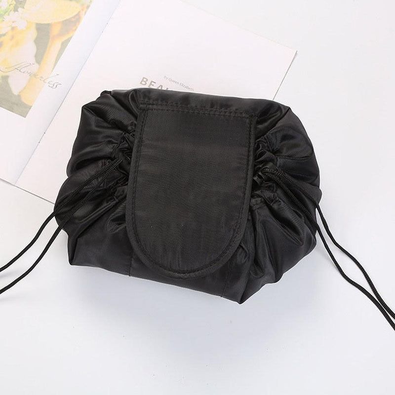 Portable Drawstring Cosmetic And Toiletry Bag - 2 For 1 Travel Organiser