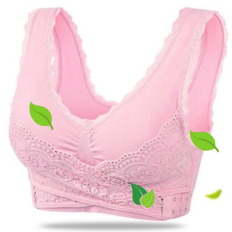 Posture-Enhancing Lace Bra With Natural Push-Up Effect