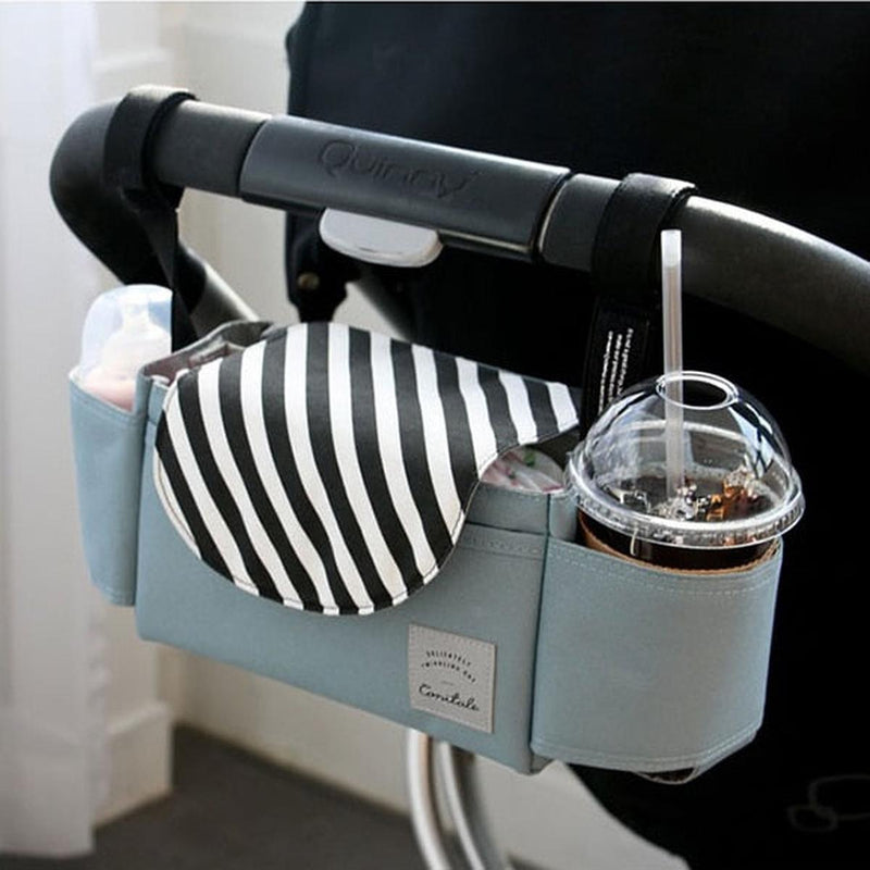 Practical Waterproof Stroller Bag With Adjustable Organiser Compartments