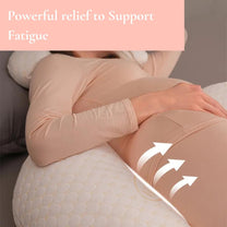 Pregnancy Pillow With Double Support For Comfortable Side Sleeping