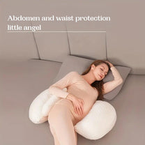 Pregnancy Pillow With Double Support For Comfortable Side Sleeping