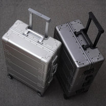 Premium Aluminium Hard Shell Suitcase With 360° Spinner Wheels
