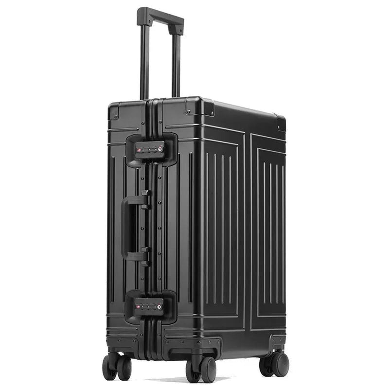 Premium Aluminium Hard Shell Suitcase With 360° Spinner Wheels