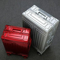 Premium Aluminium Hard Shell Suitcase With 360° Spinner Wheels