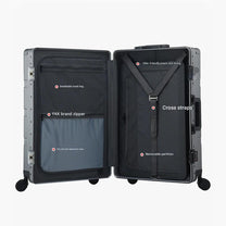 Premium Aluminium Hard Shell Suitcase With 360° Spinner Wheels