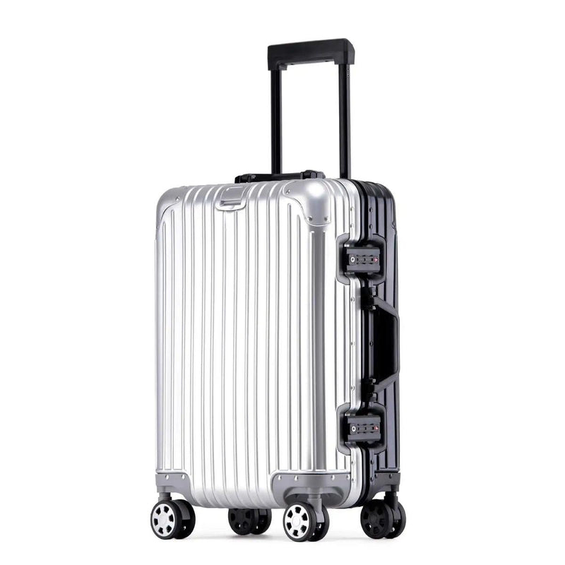 Premium Aluminium-Magnesium Hard Shell Suitcase With 360° Spinner Wheels