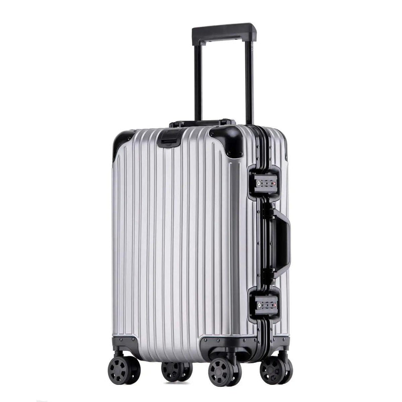Premium Aluminium-Magnesium Hard Shell Suitcase With 360° Spinner Wheels