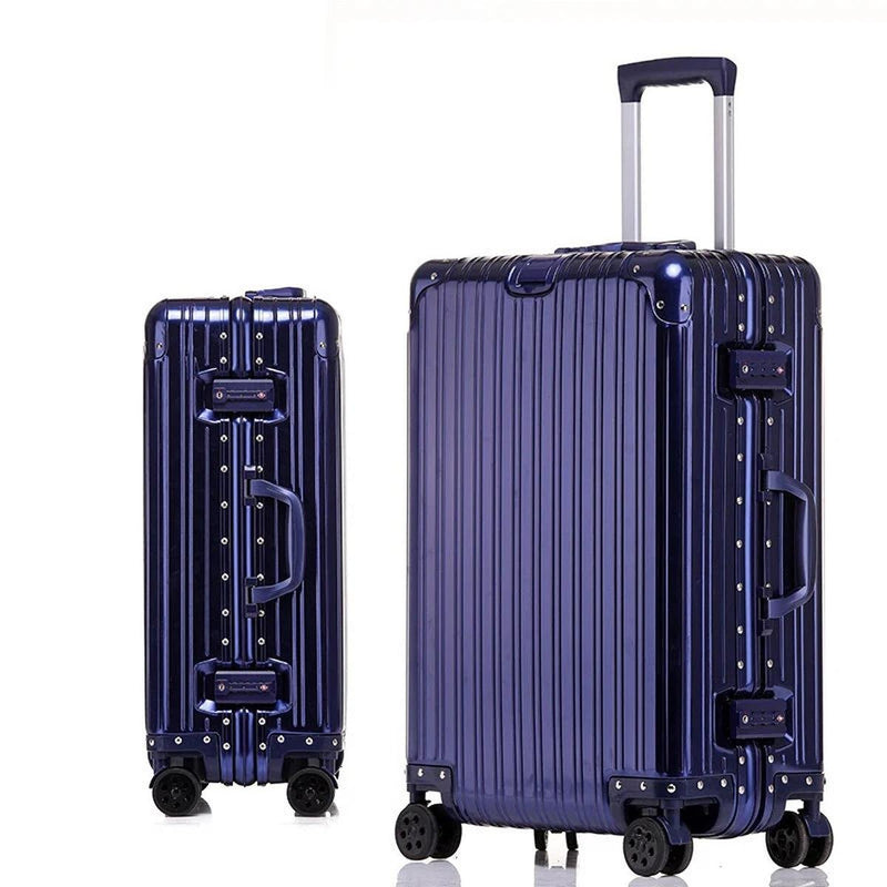 Premium Aluminium-Magnesium Hard Shell Suitcase With 360° Spinner Wheels