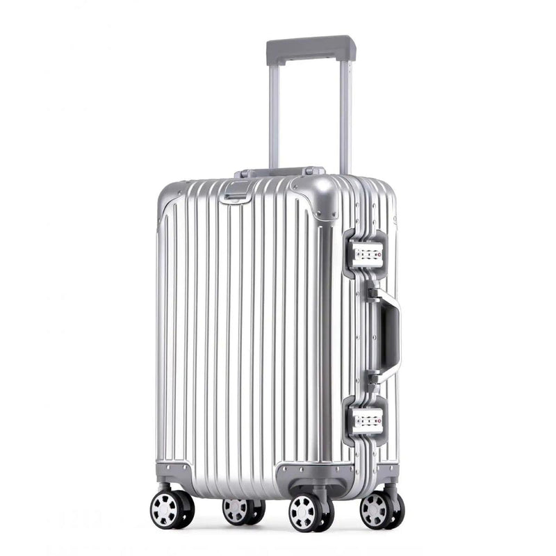 Premium Aluminium-Magnesium Hard Shell Suitcase With 360° Spinner Wheels