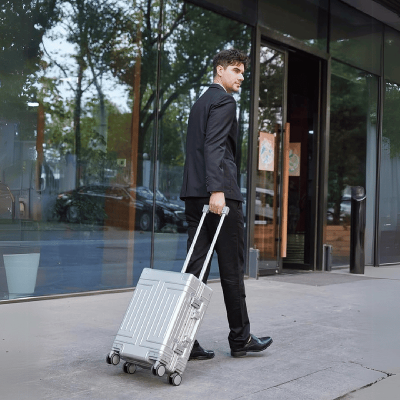 Premium Aluminium Travel Suitcase With TSA Locks And 360° Spinner Wheels