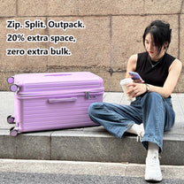 Premium Hard-Shell Suitcase With 3-Stage Expansion And TSA Lock