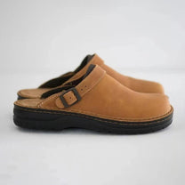 Premium Leather Slippers For Men With Soft Lining And Non-Slip Sole