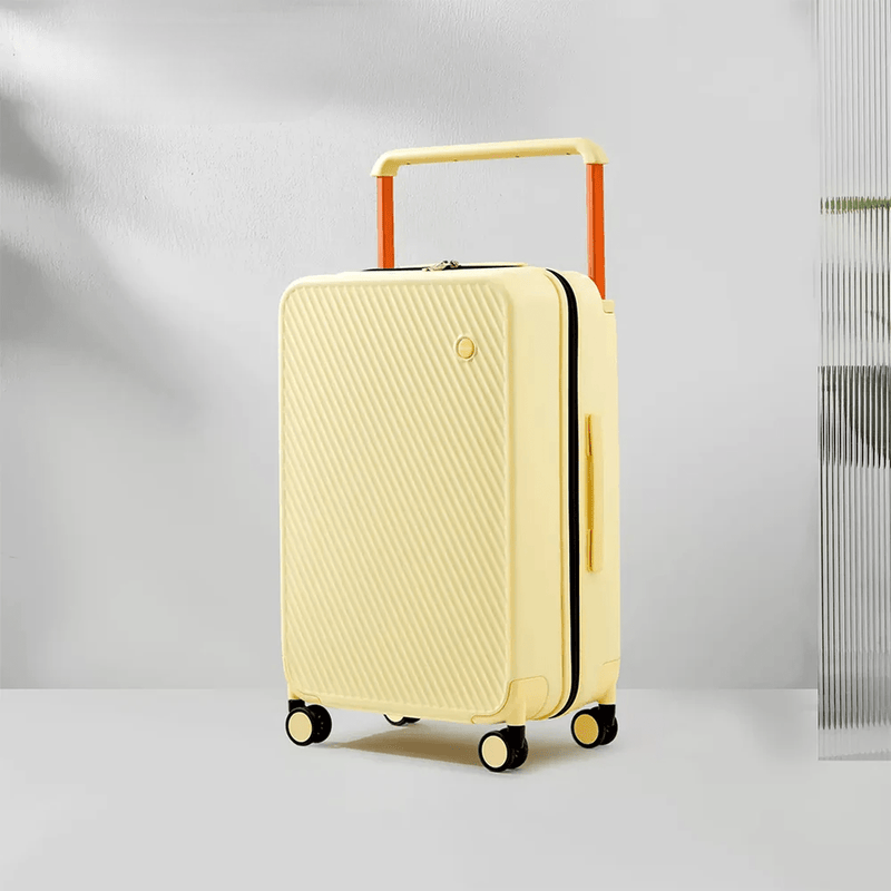 Premium Polycarbonate Suitcase With Wide Handle And TSA Lock