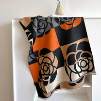 Printed Reversible Cashmere Scarf