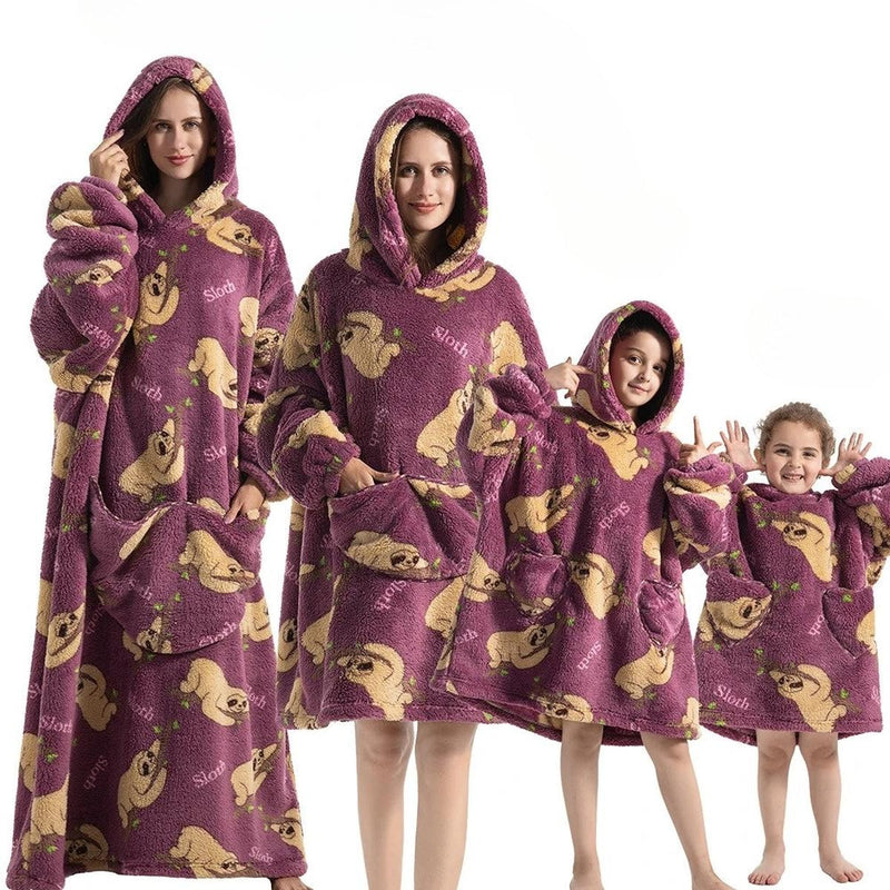 Pumpkin Hoodie Blanket For Halloween Comfort And Warmth