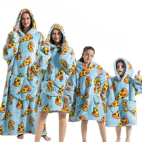 Pumpkin Hoodie Blanket For Halloween Comfort And Warmth