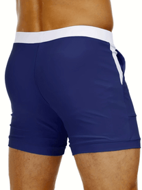 Quick-Drying Men&#39;s Swim Trunks With Breathable Design