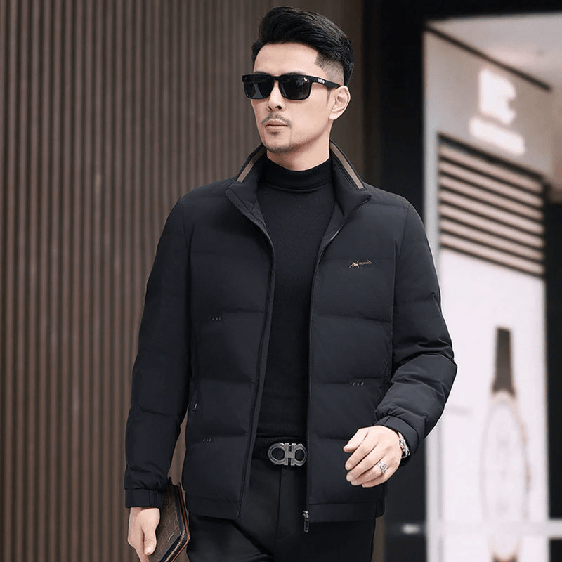 Quilted Insulated Puffer Jacket For Men