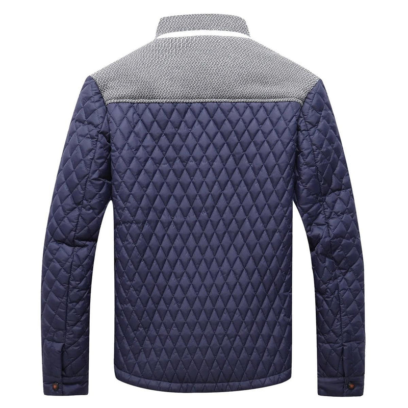 Quilted Windbreaker Jacket For Men