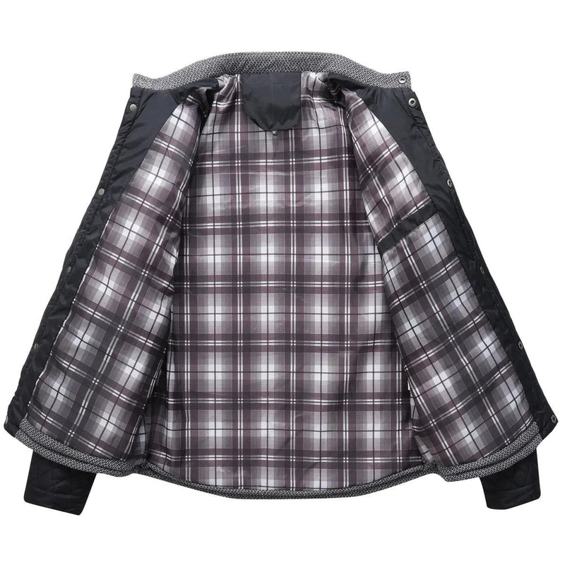 Quilted Windbreaker Jacket For Men