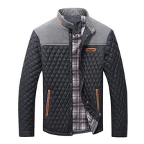 Quilted Windbreaker Jacket For Men